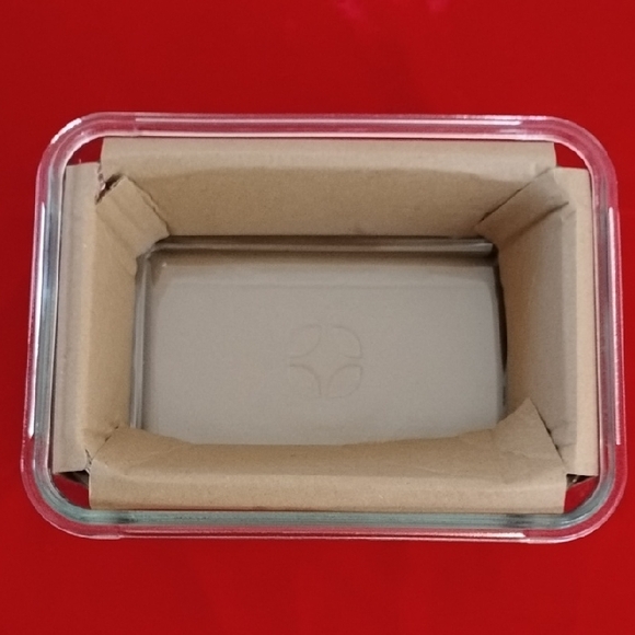 D- NWT Ello Glass Storage Container with Lavender Lid - Picture 4 of 11